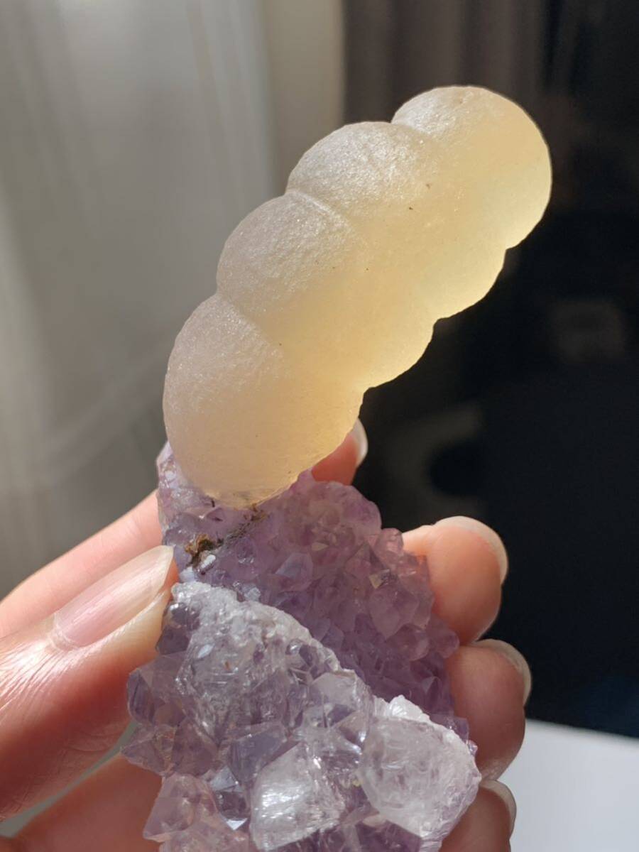 美形】 フローライト リング ポンデリング インド産 原石 鉱石 標本
