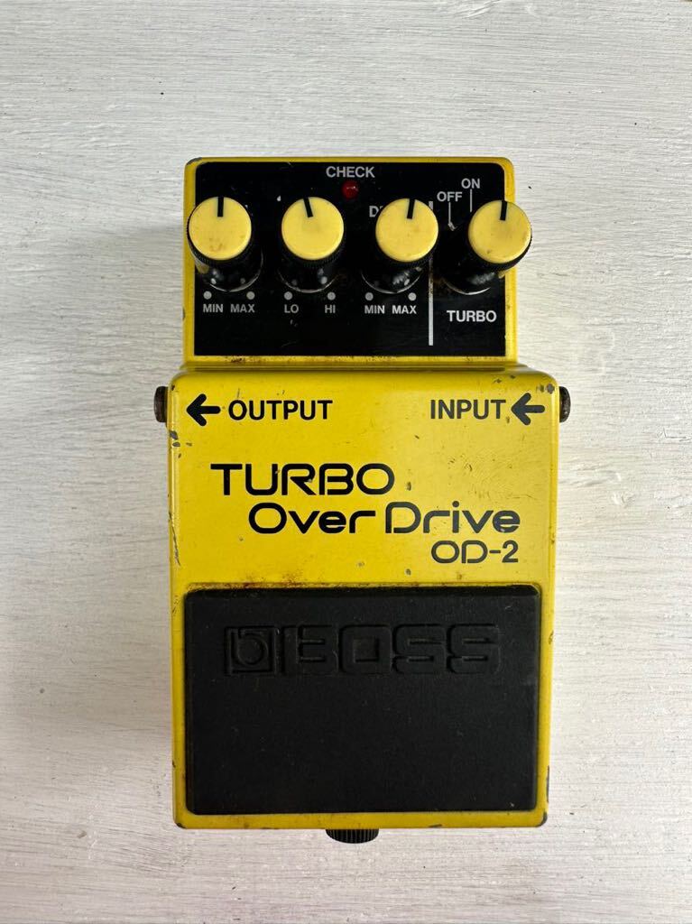 BOSS エフェクター OD-2 日本製 ターボオーバードライブ BOSS OD-2