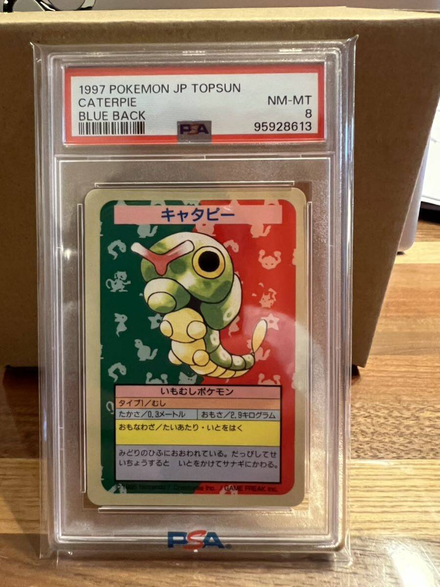 PSA8】 ポケットモンスター トップサン PSA鑑定 8 ピッピ 裏青 PSA9