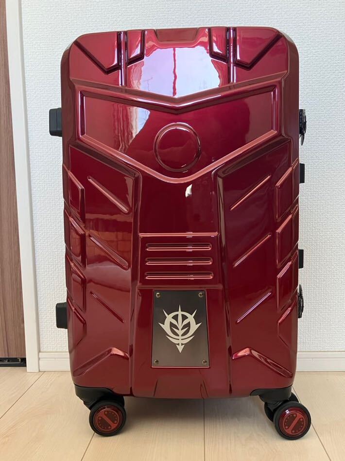 未使用】シャア専用ザク MS-06S キャリーバッグ キャリーケース スーツ