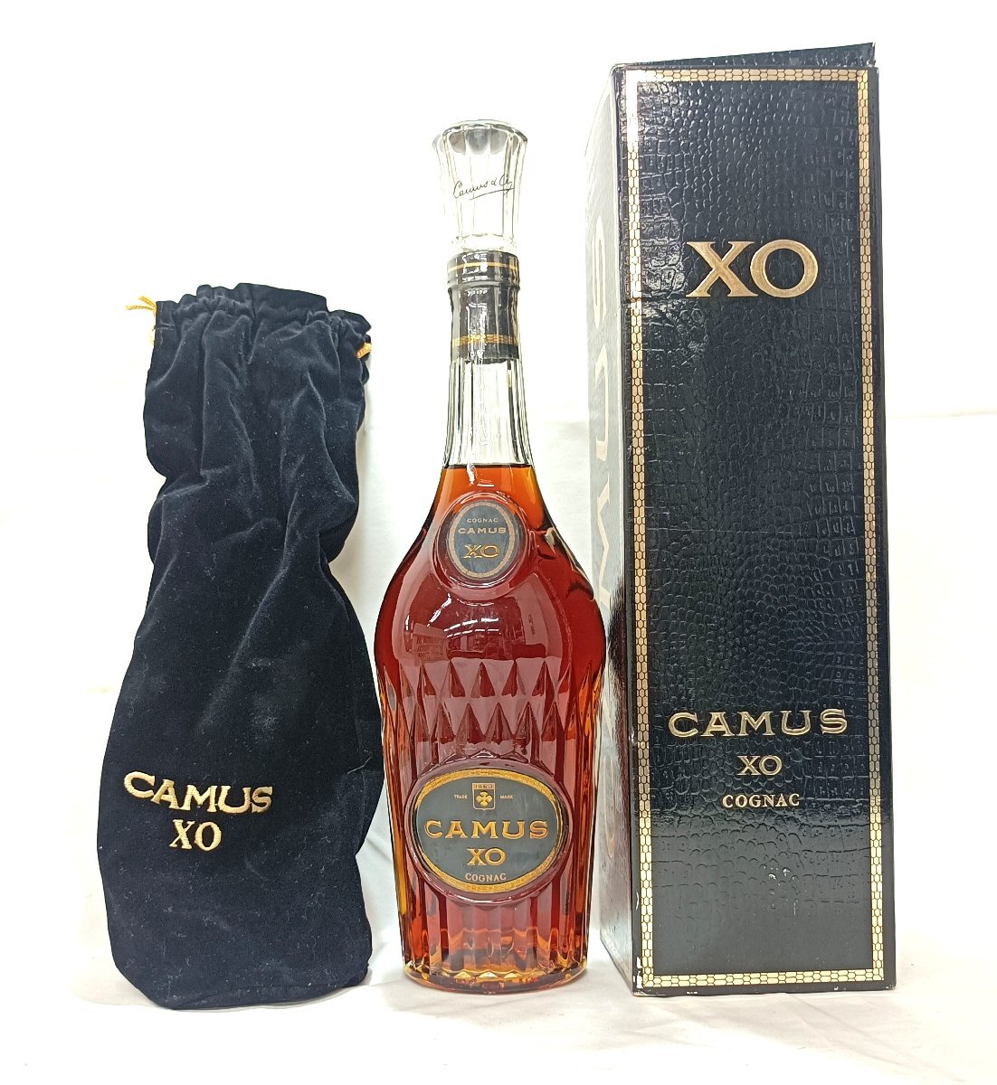未開栓】箱付き カミュ XO ロングネック ブランデー コニャック