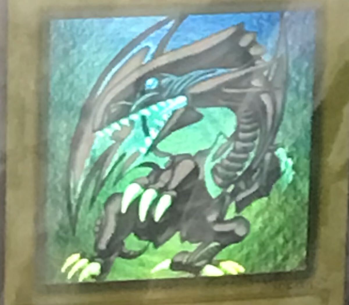 遊戯王 青眼の白龍 英語版 heavy faded、wavy M*Ⅱ様 遊戯王 青眼の白