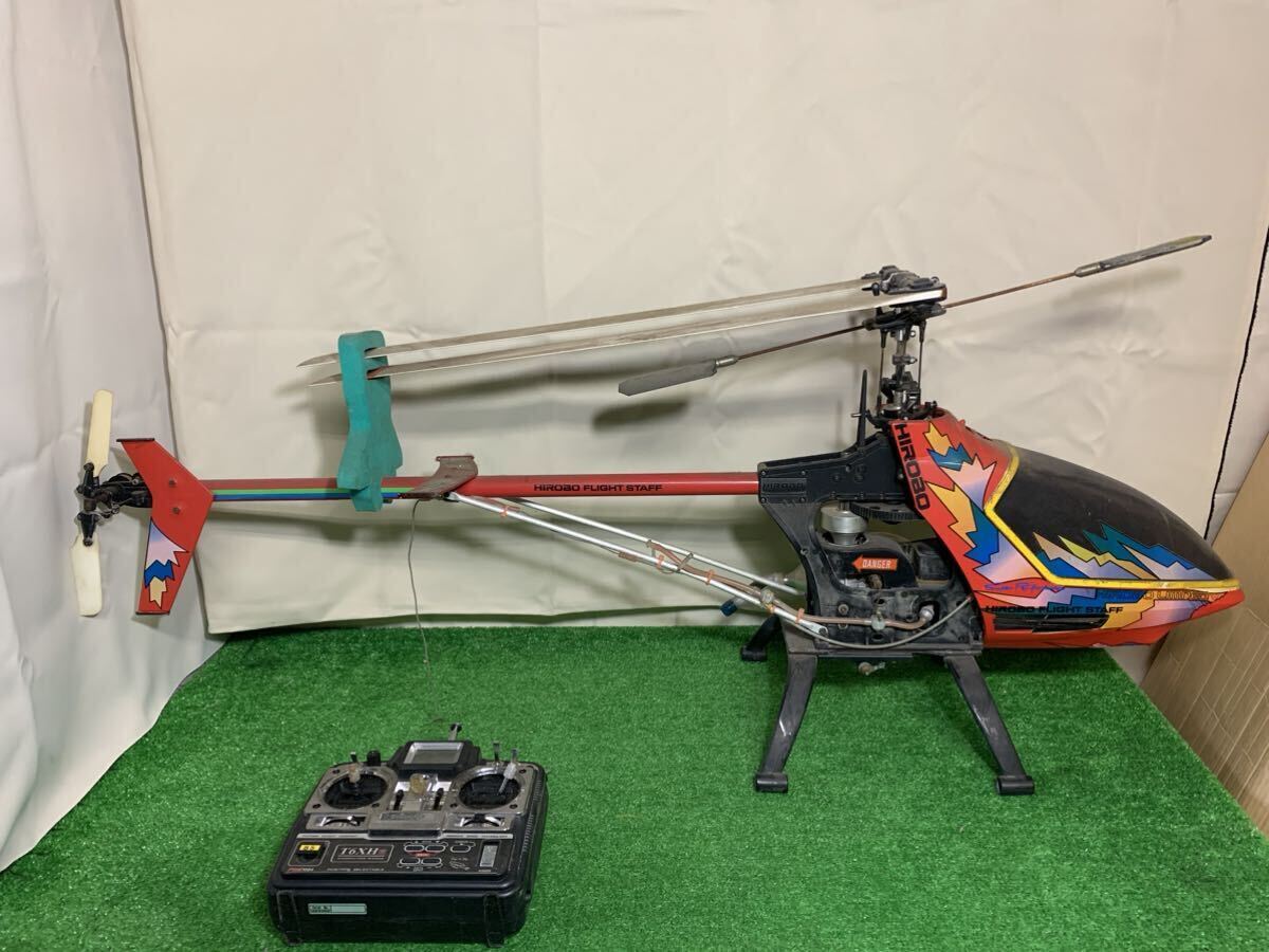 ♪ 【ジャンク品】 HIROBO ヒロボー ヘリコプター ラジコンヘリ 電動