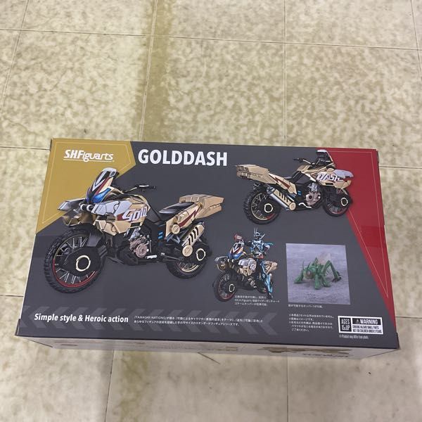 1円〜 未開封 S.H.Figuarts 仮面ライダーガッチャード ゴルドダッシュ