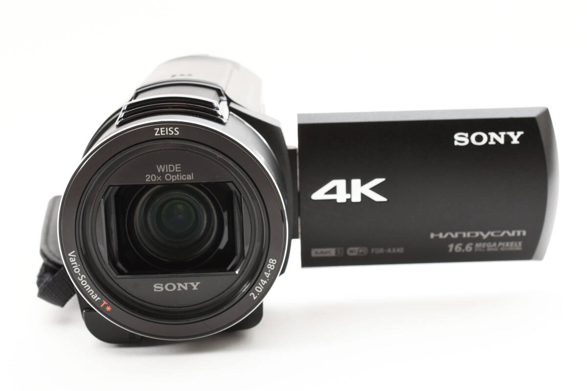 ソニーハンディカムFDR-AX40 Amazon | SONY ビデオカメラ FDR-AX40 4K