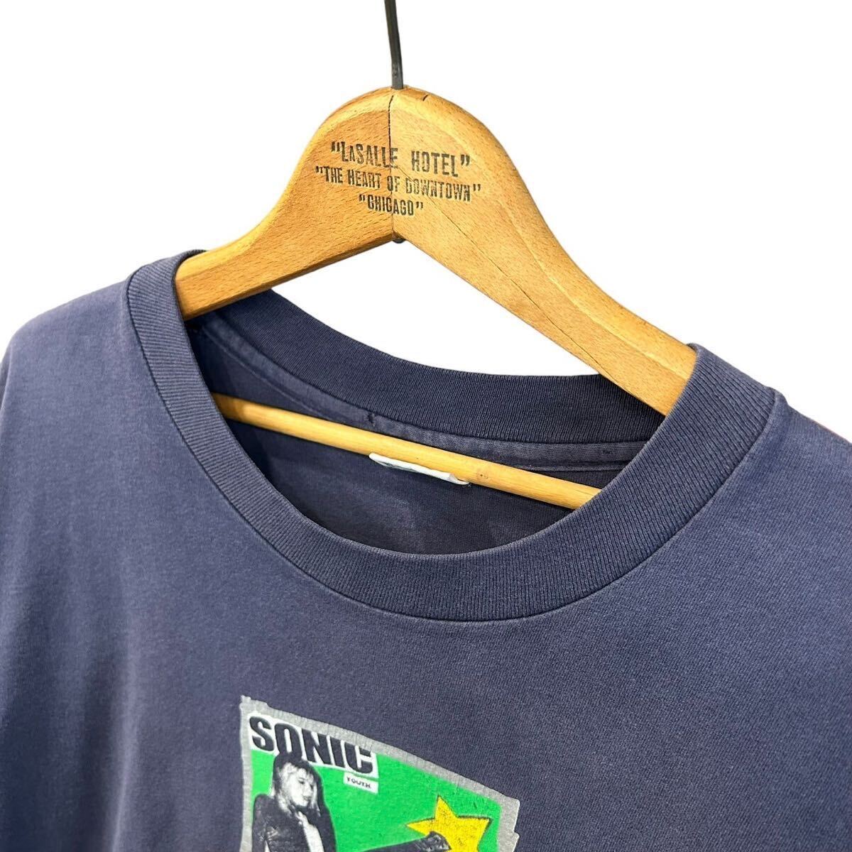 90s ビンテージ ソニックユース 両面プリント バンド Tシャツ L