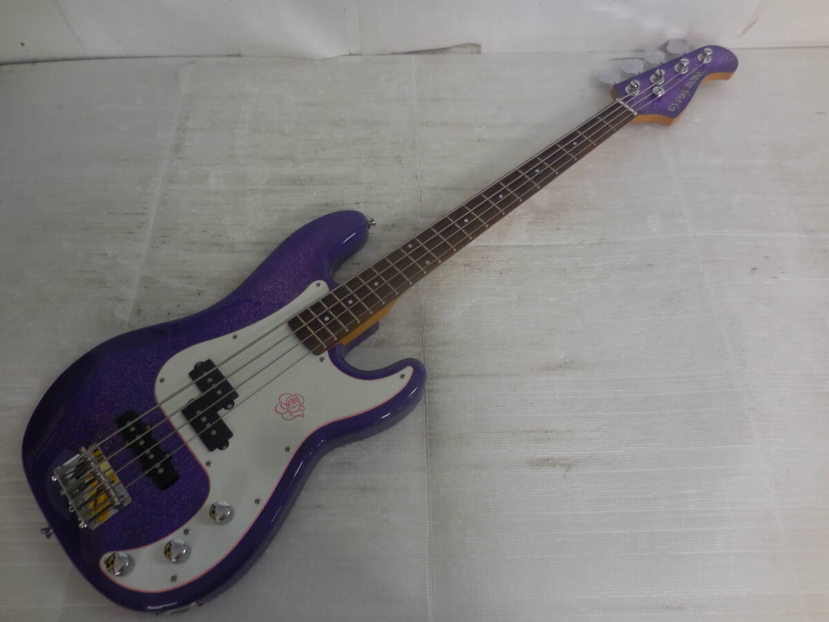 Gypsy Rose エレキベース パープル