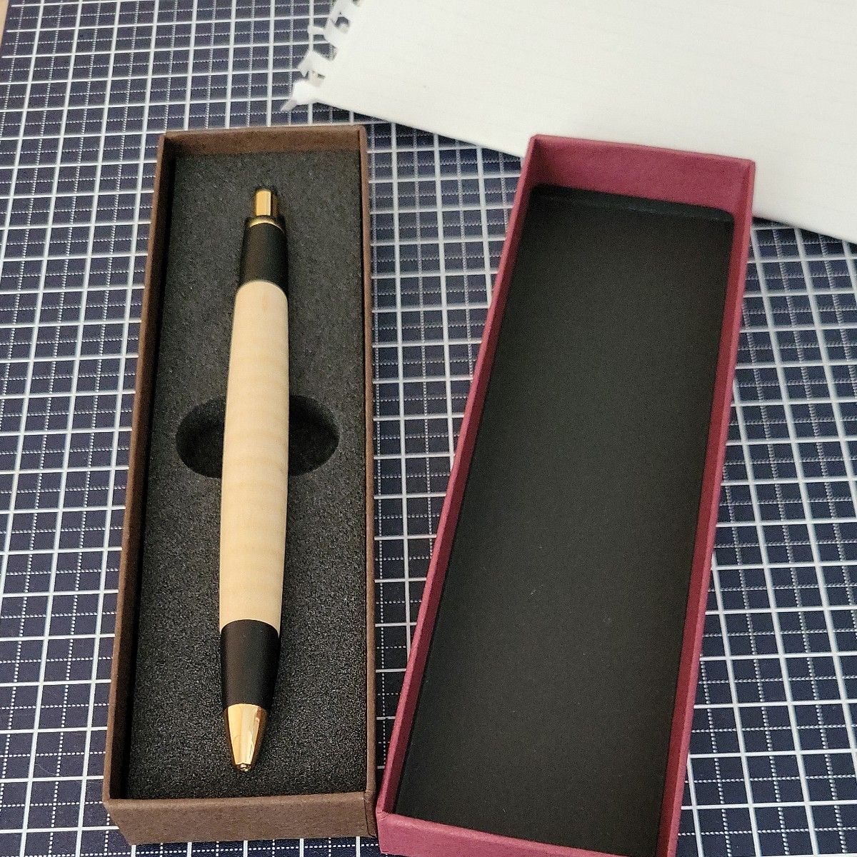 野原工芸似シャープペンシル 栃縮杢 アルミ金具 ボナンペン｜Yahoo