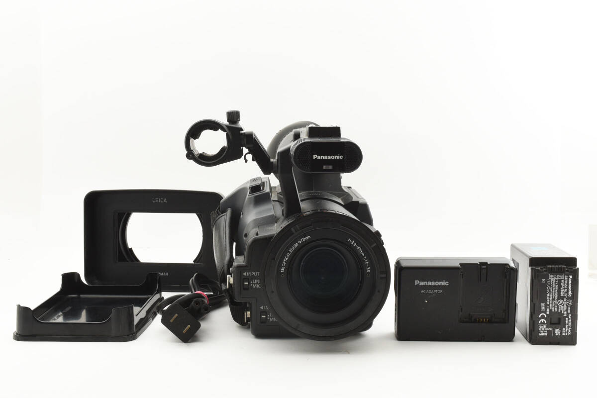 Panasonic AG-HMC155 業務用 3CCD フルハイビジョン AVCHD 通電時間