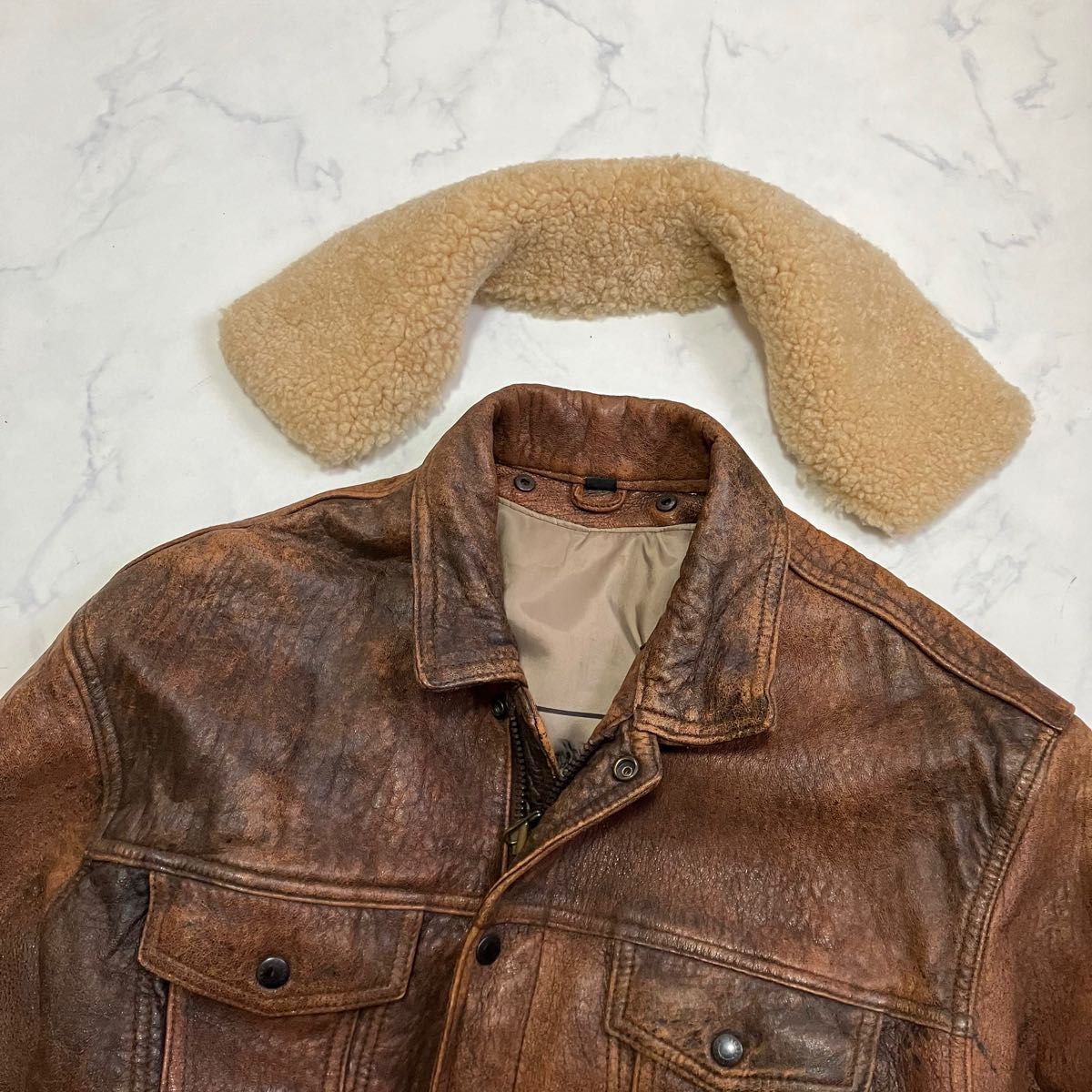 ヴィンテージ フライトジャケット A-2 G-1 レザージャケット