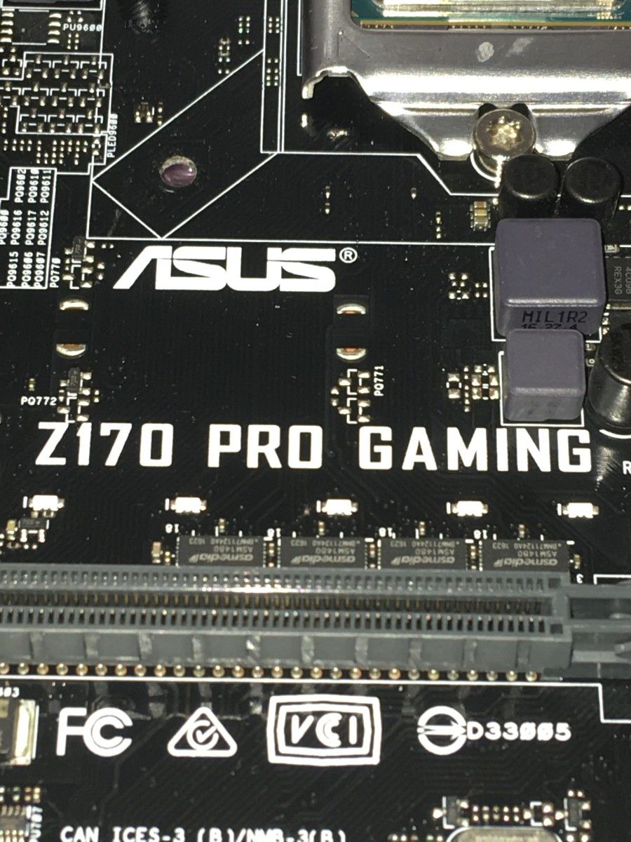 i7 7700K 、ASUS Z170 A セット