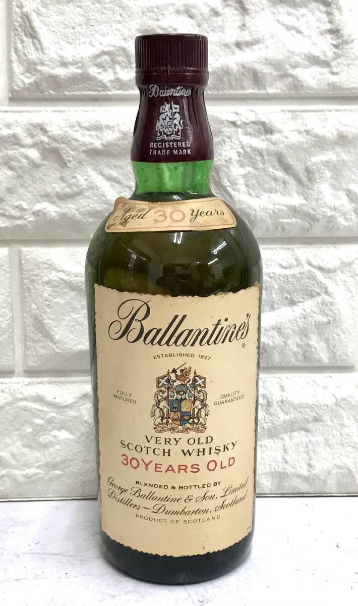 稀少Ballantine's 30年 VERY OLD ベリーオールド Ballantine's