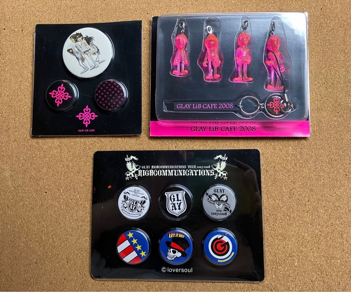 未使用 GLAY Lib CAFE 2008 ＆ GLAYハイコミュニケーションツアー2007