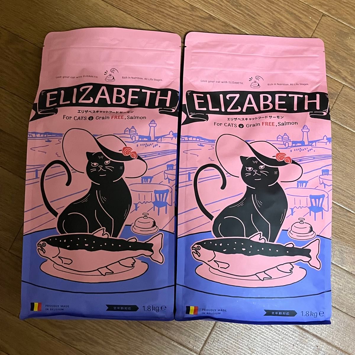 エリザベスキャットフード 1.8kg×3袋 ELIZABETH キャットフード