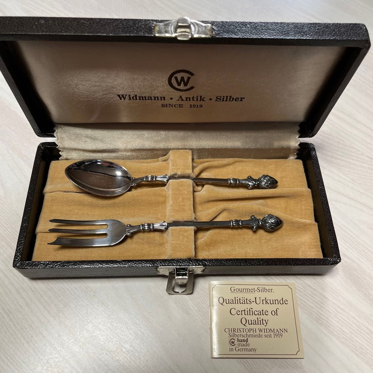 CHRISTOPH WIDMANN シルバーティーボックス