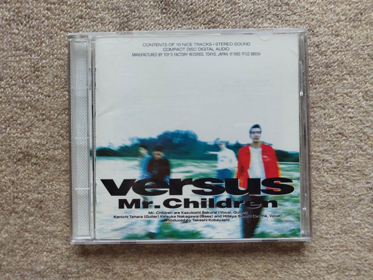 Mr.Children ポスター versus TOY'SFACTORY 非売品 Mr.Children