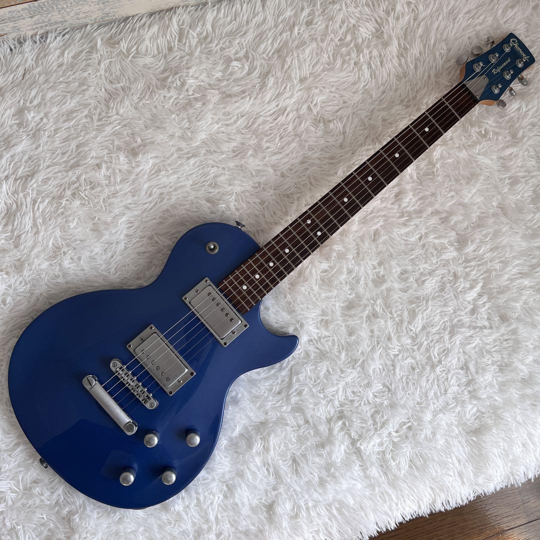 Charvelシャーベル レスポールタイプ エレキギター メタリックブルー