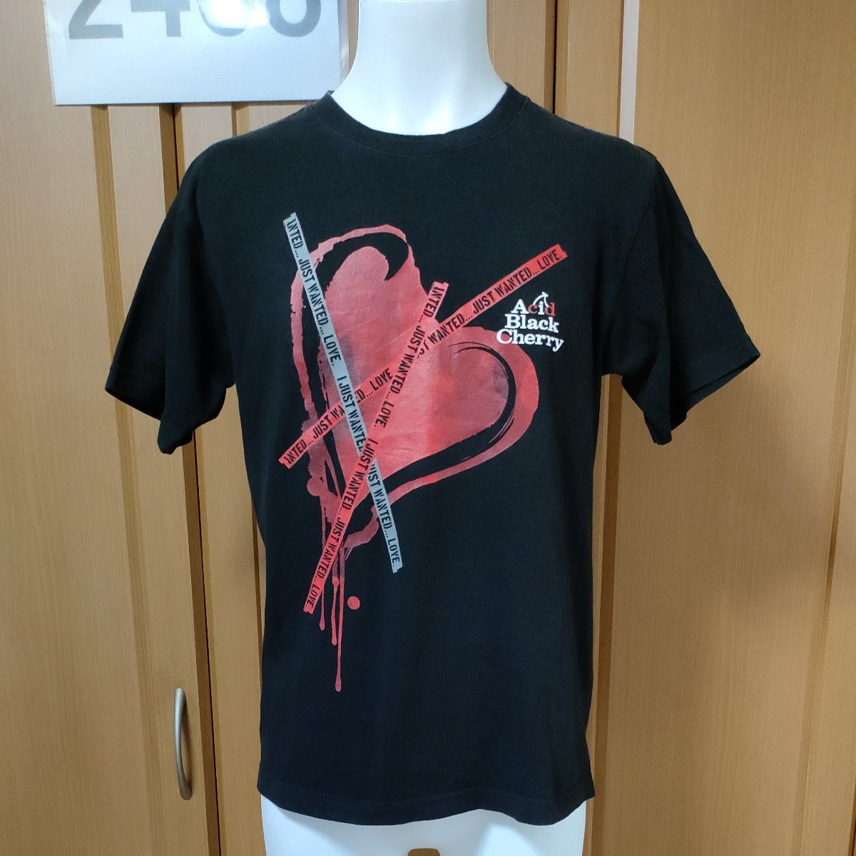 Acid Black Cherry TシャツS/M 『L』2015アリーナツアー ブラック