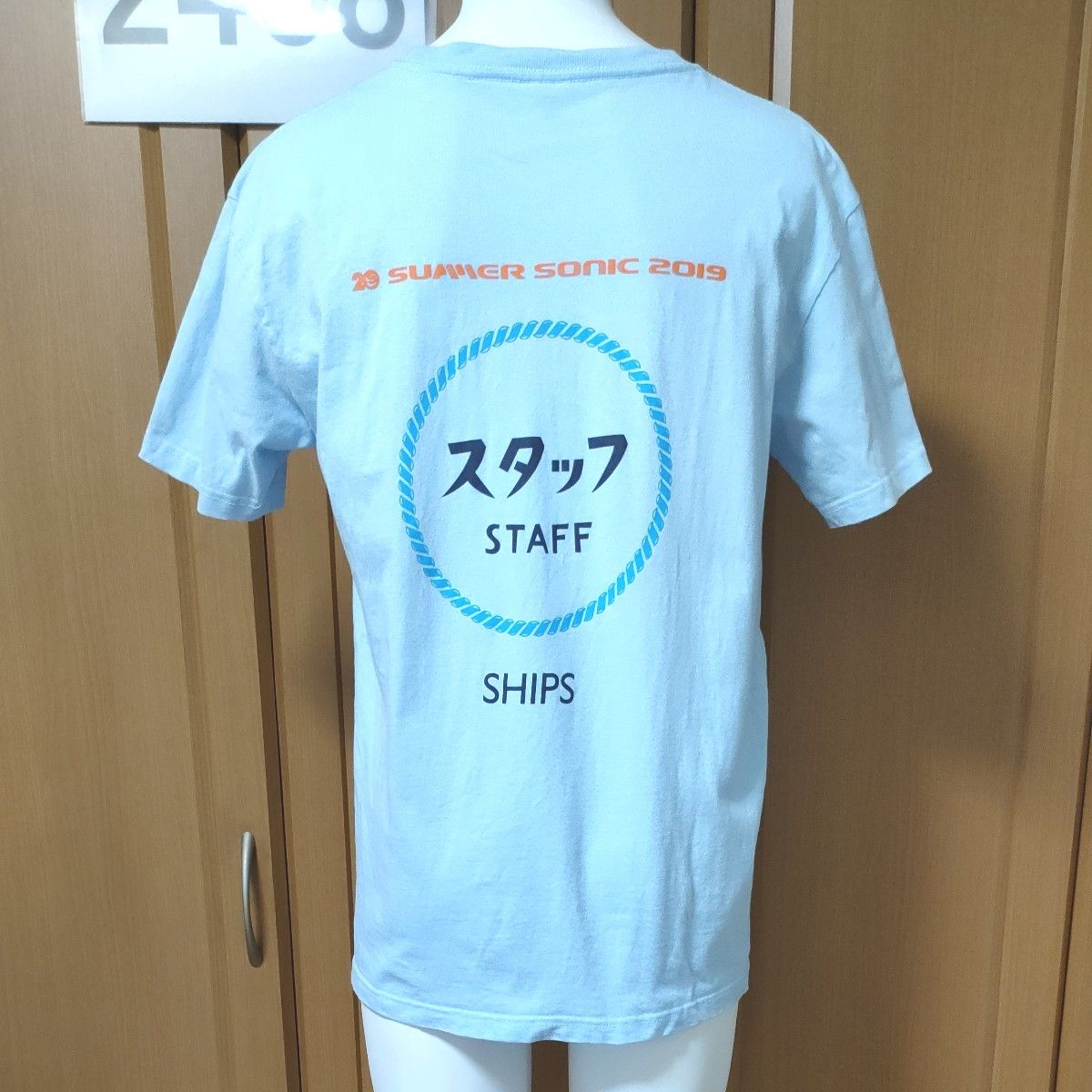 美品】サマソニ2019レッチリ白Tシャツ Sサイズ 美品】サマソニ2019