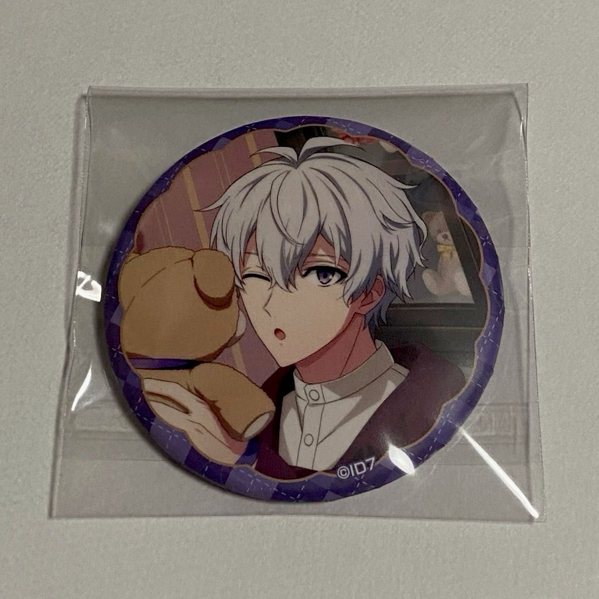 アイナナ 缶バッジ 六弥ナギ My Sweet Teddy Valentine-NIKE FEAR OF