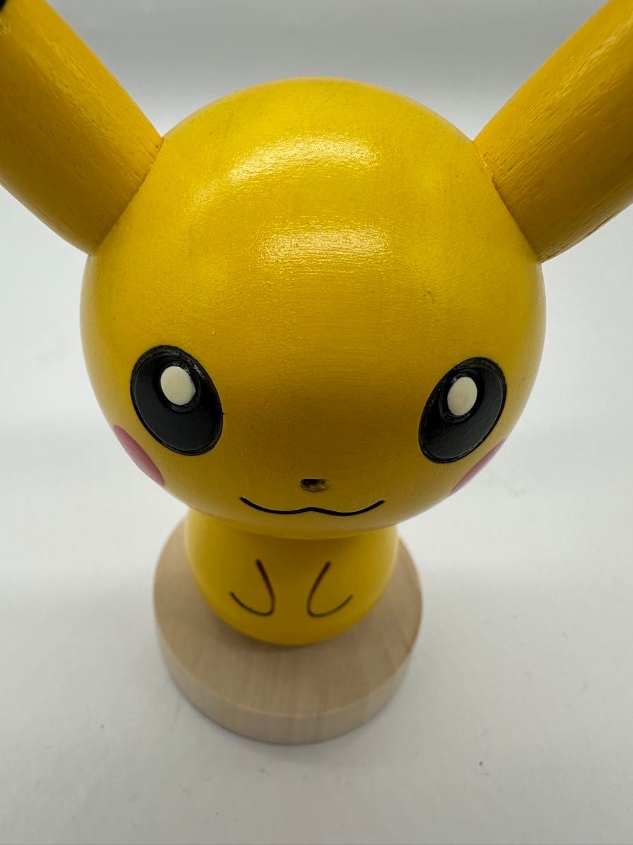卯三郎こけし ピカチュウ ポケモンセンター限定 こけし 創作こけし