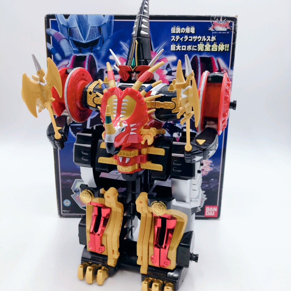 極美品【希少】箱説明書付 DXマックスオージャ 爆竜 アバレンジャー