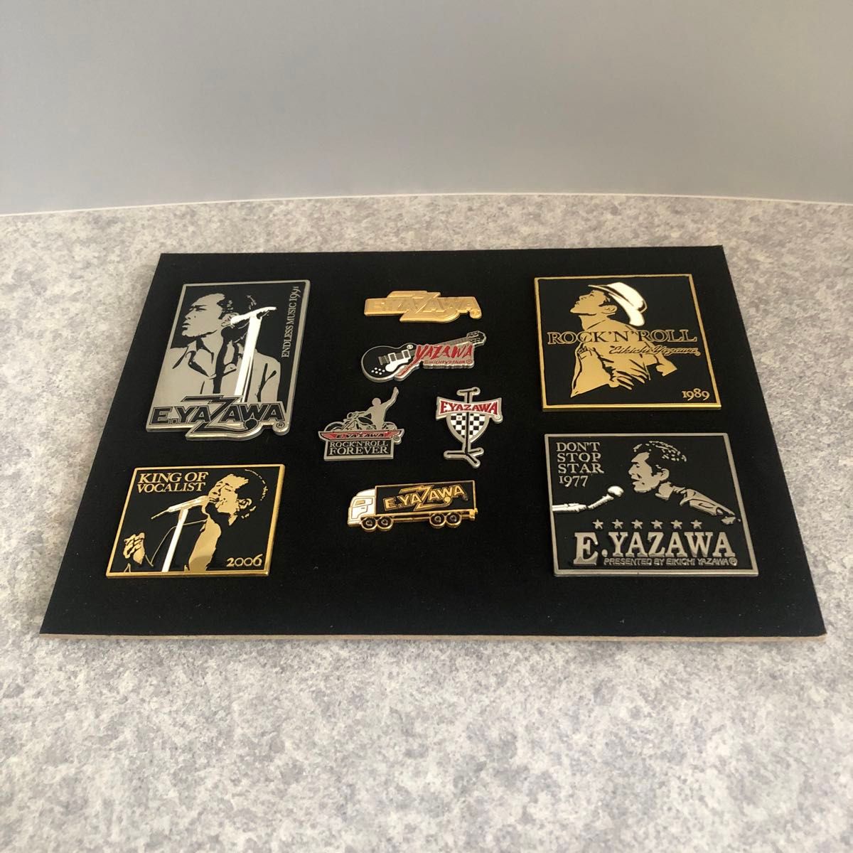 矢沢永吉スペシャルピンバッジセット（激レア）4セット70個オマケ付き