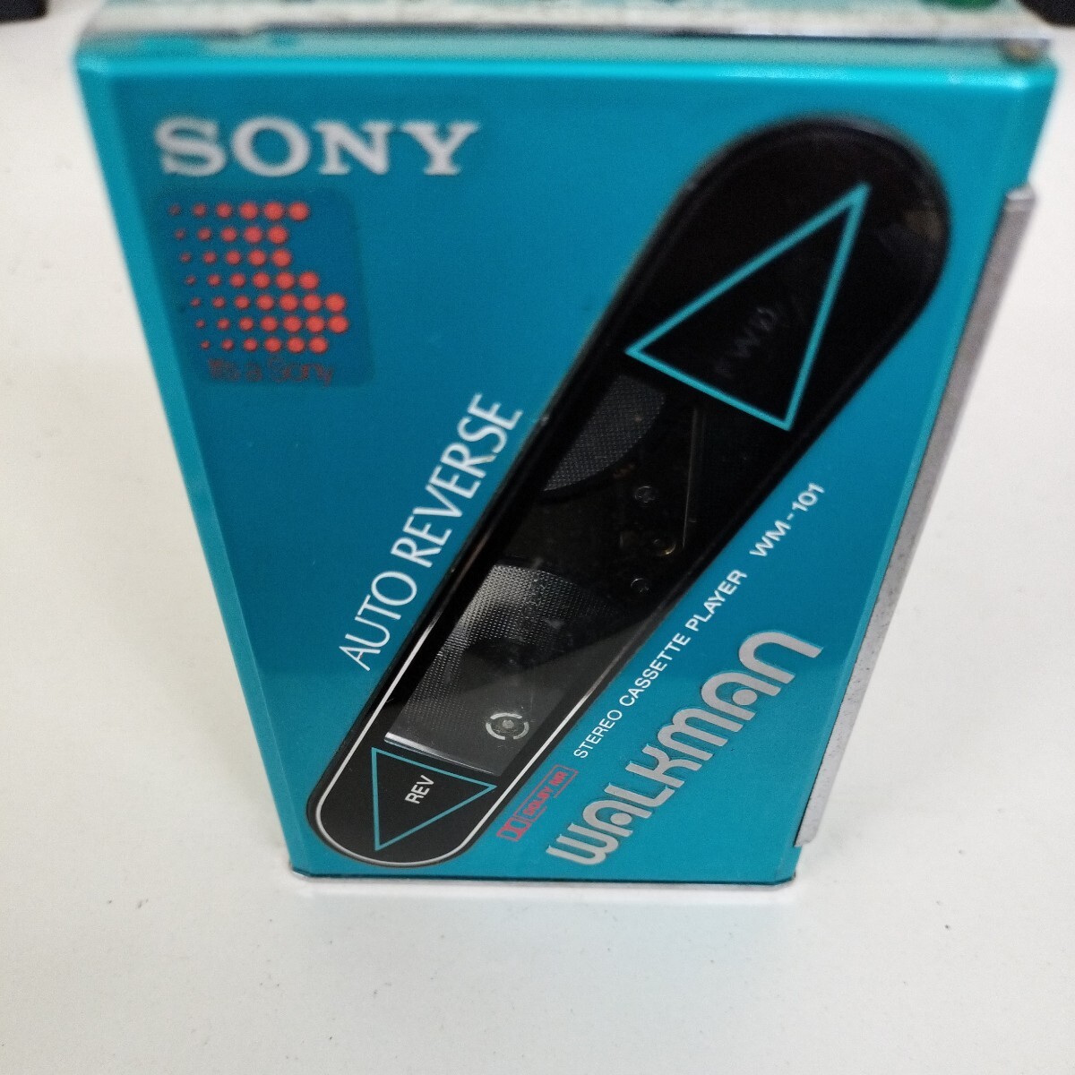 SONY ソニー WALKMAN カセットウォークマン WM-101 メタリックブルー