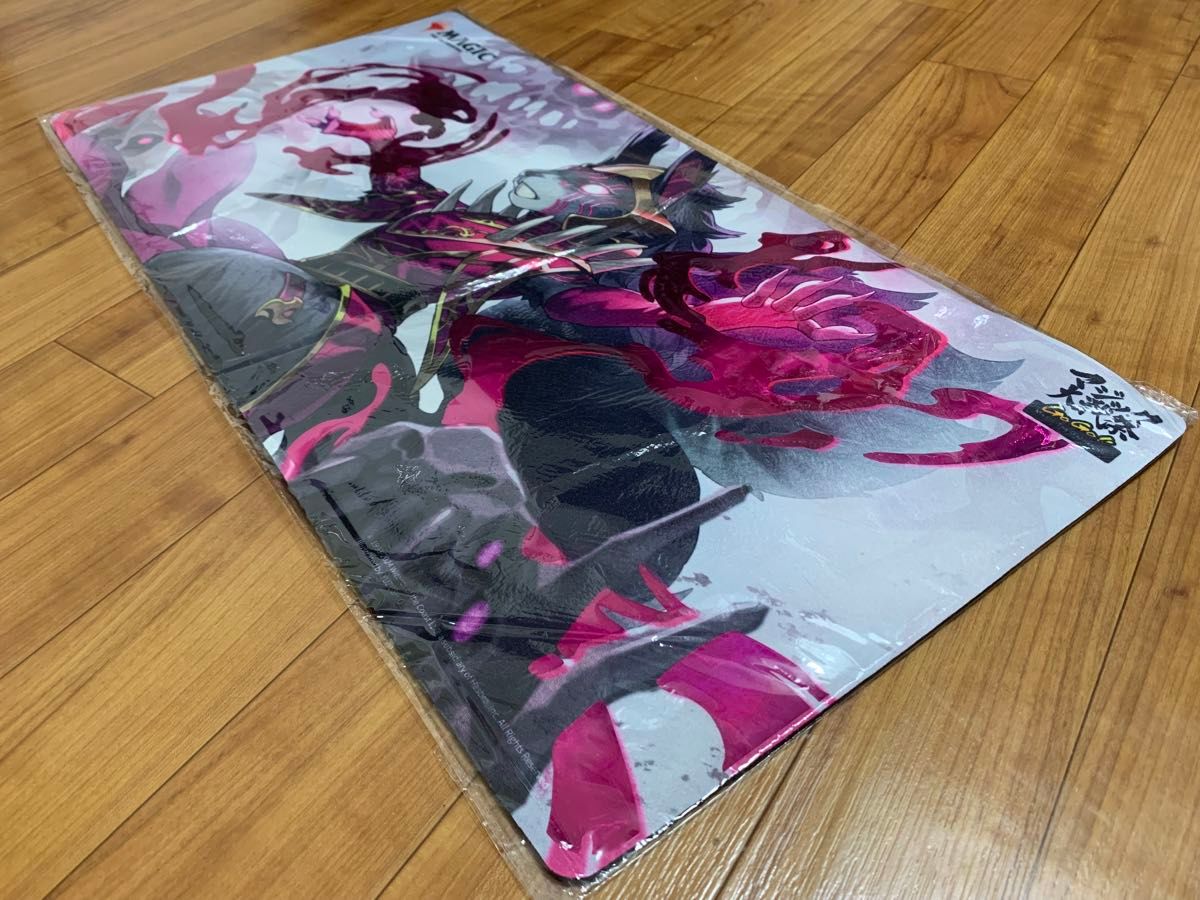 闇の領域、リリアナ 箔押しプレイマット マジック大戦祭 上位賞 FOIL