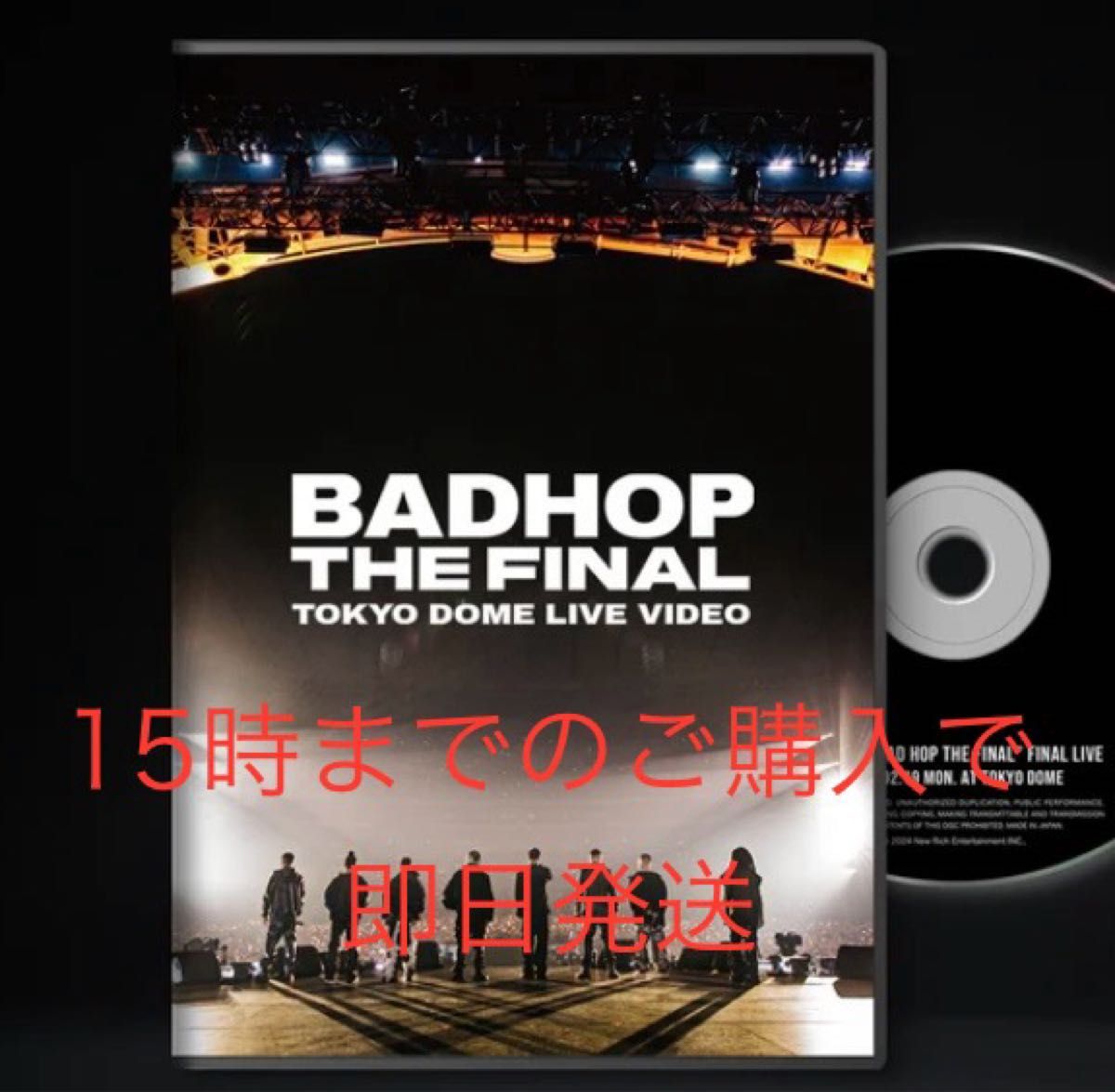 BAD HOP ☆ BAD HOP THE FINAL TOKYO DOME LIVE DVD BADHOP 東京ドーム
