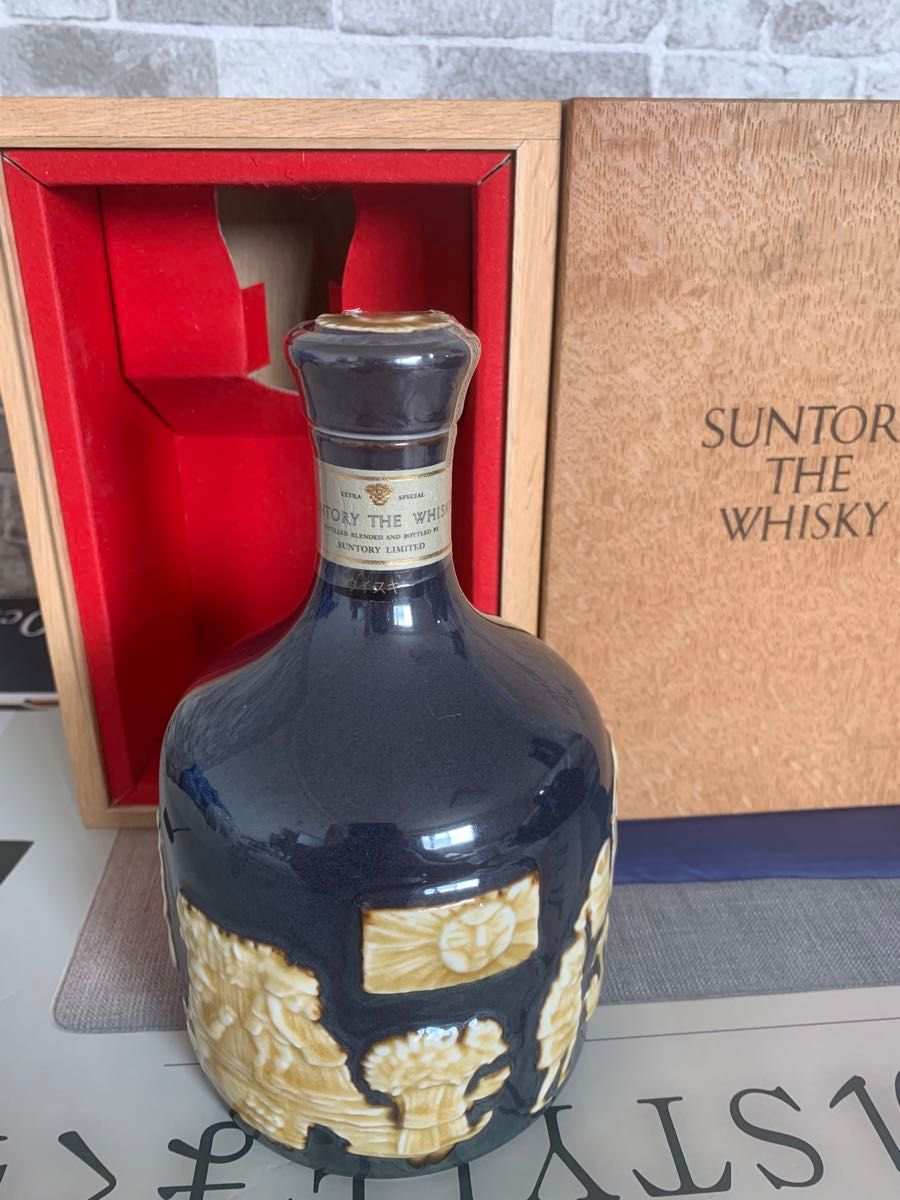 SUNTORY WHISKY サントリー ウイスキー THEザウイスキー 有田焼ボトル