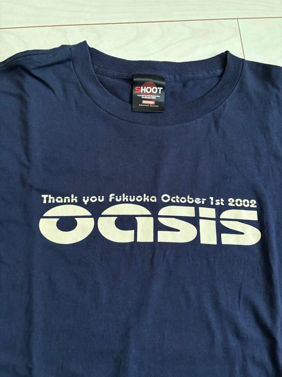 美品 オアシス oasis Tシャツ size M バンドT 2002 福岡｜Yahoo!フリマ