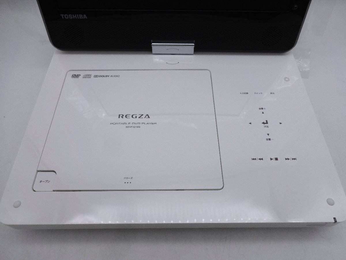 ☆△TOSHIBA 東芝 ポータブルDVDプレーヤー SD-P1010S 美品