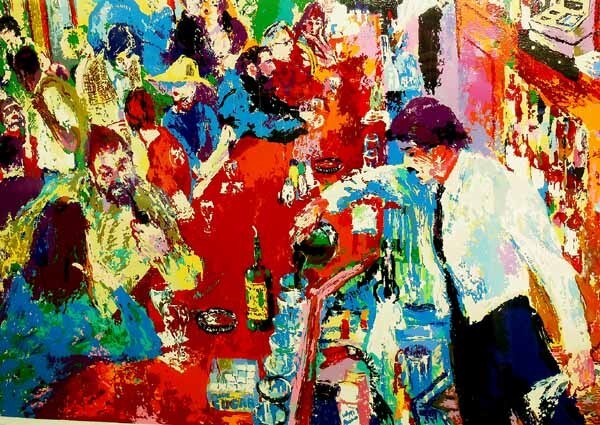 真作＊ 人気画家 大判版画 リロイ・ニーマン(LeRoy NEIMAN)「Buena