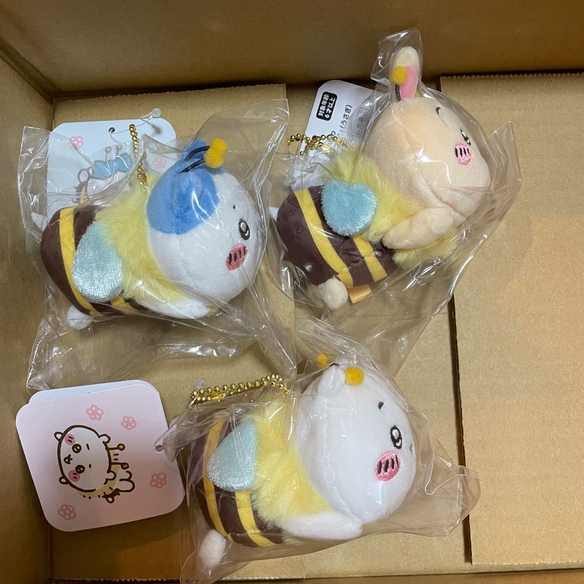 ちいかわ 仮装たのしい～！マスコット3体セットハチワレウサギちいかわ