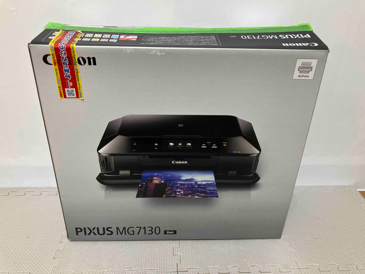 未使用品 開封品 CANON キャノン MG7130 Black PIXUS