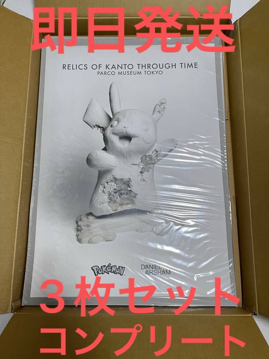 限定】ダニエルアーシャム × ポケモン B2ポスター ピカチュウ 希少