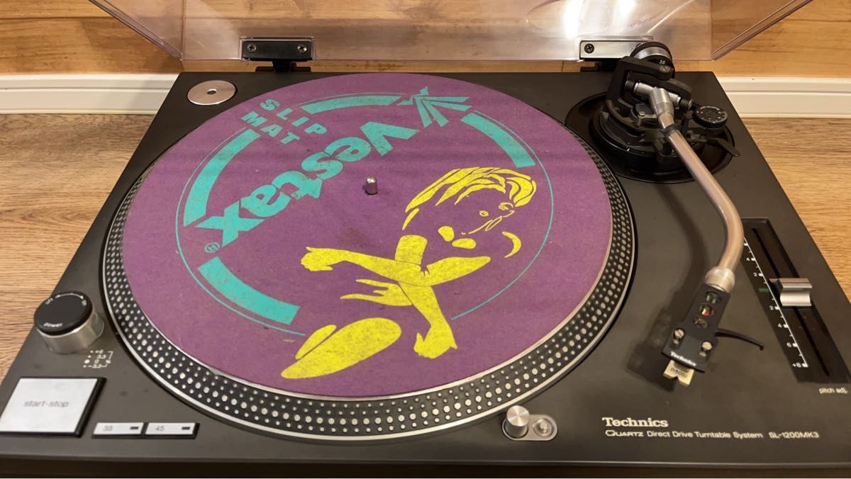 Technics SL-1200MK3 ターンテーブル レコード針 カートリッジ付き