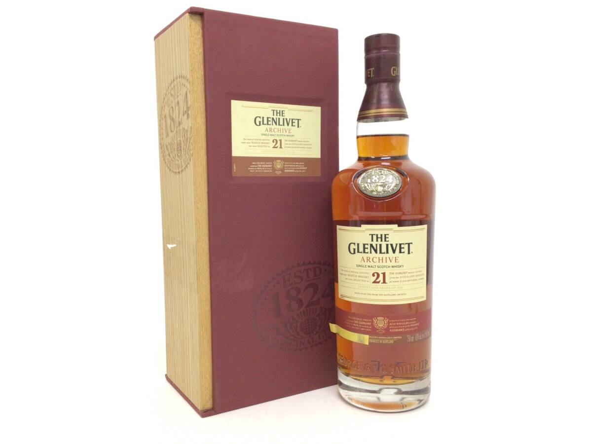 ウイスキー ザ グレンリベット 21年 アーカイブ 750ml 重量番号:2 (51)