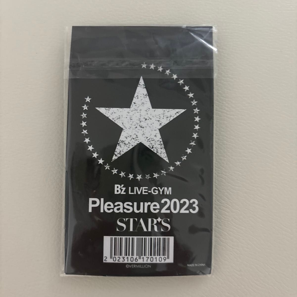 B'z Pleasure 2023 レザーキーホルダー B'z Pleasure 2023 STARS