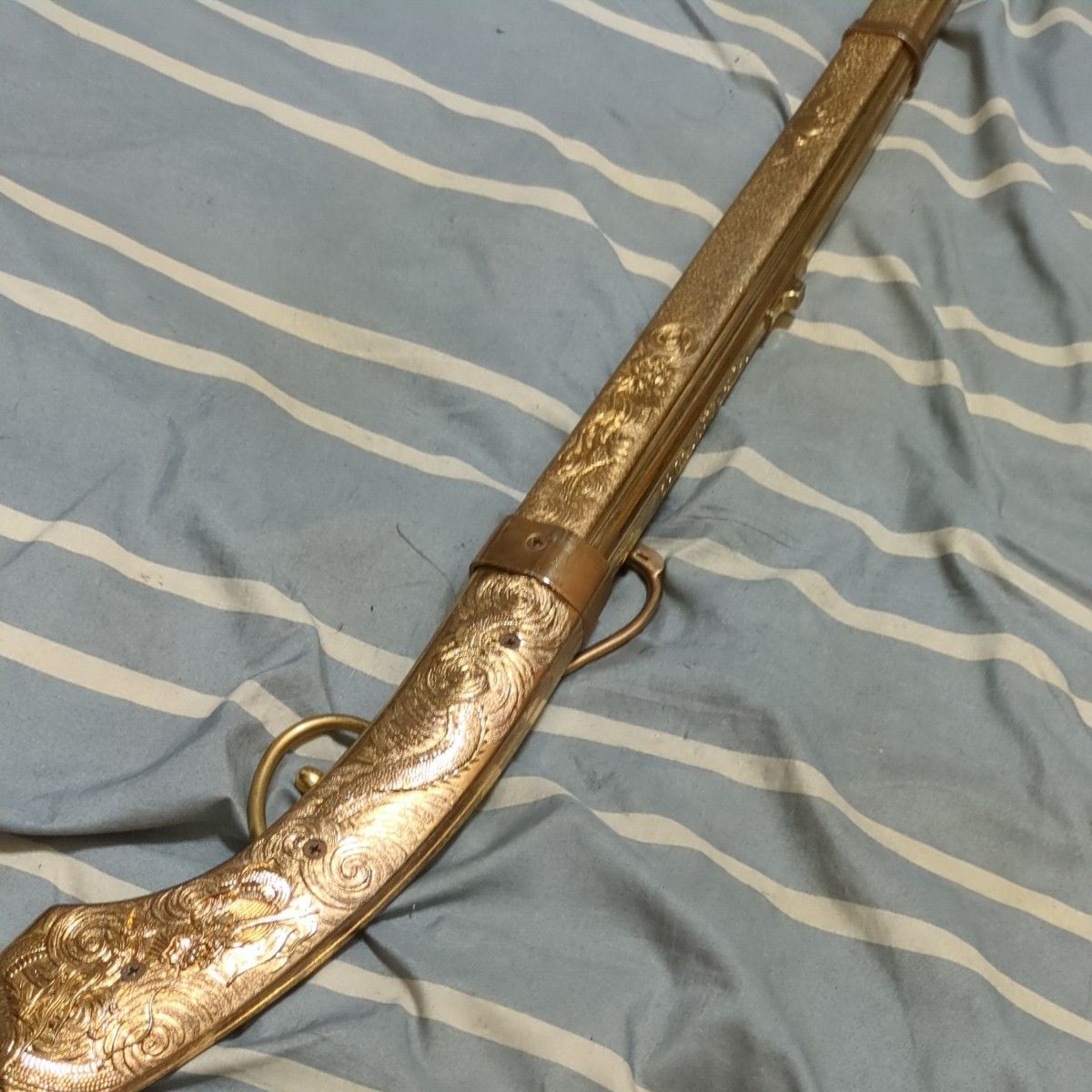 古式銃火縄銃装飾銃アンティークインテリア金属製｜Yahoo!フリマ（旧