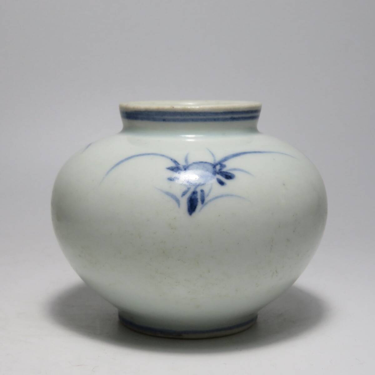 李朝 分院期 染付 小壺 / 韓国 朝鮮 古伊万里 瀬戸 備前 常滑 古美術