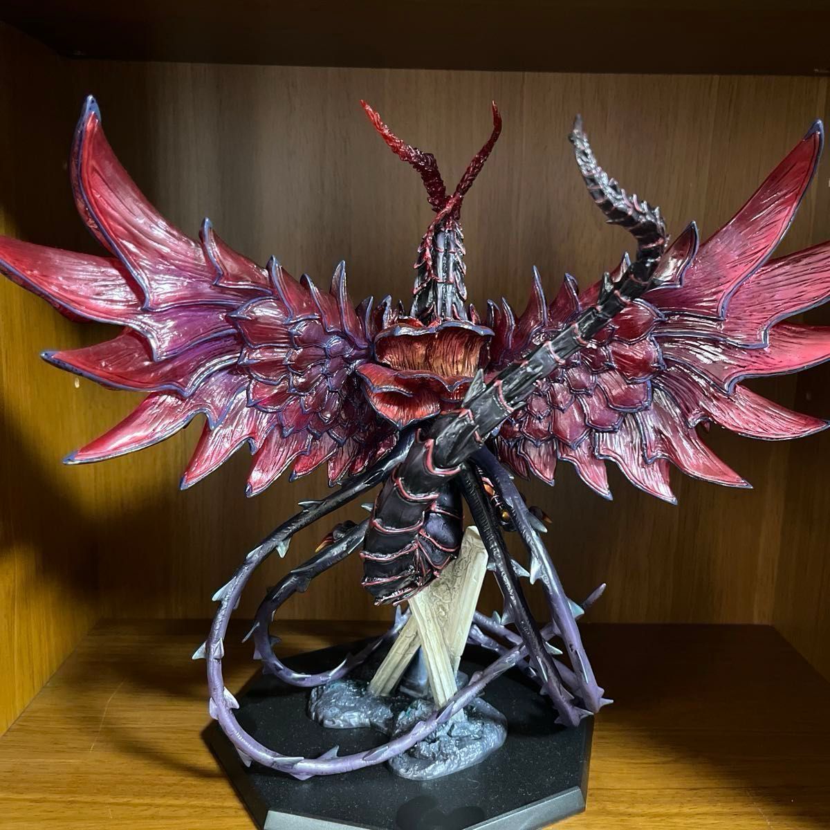 ART WORKS MONSTERS ブラック・ローズ・ドラゴン フィギュア 遊戯王 遊