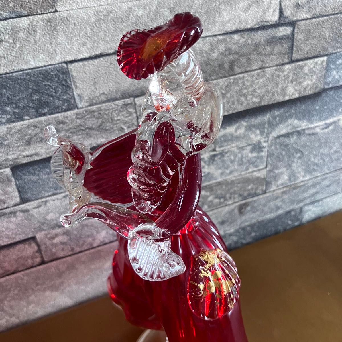 ♯ベネチアングラスグラス人形#ムラーノ ＃貴婦人貴公子セット