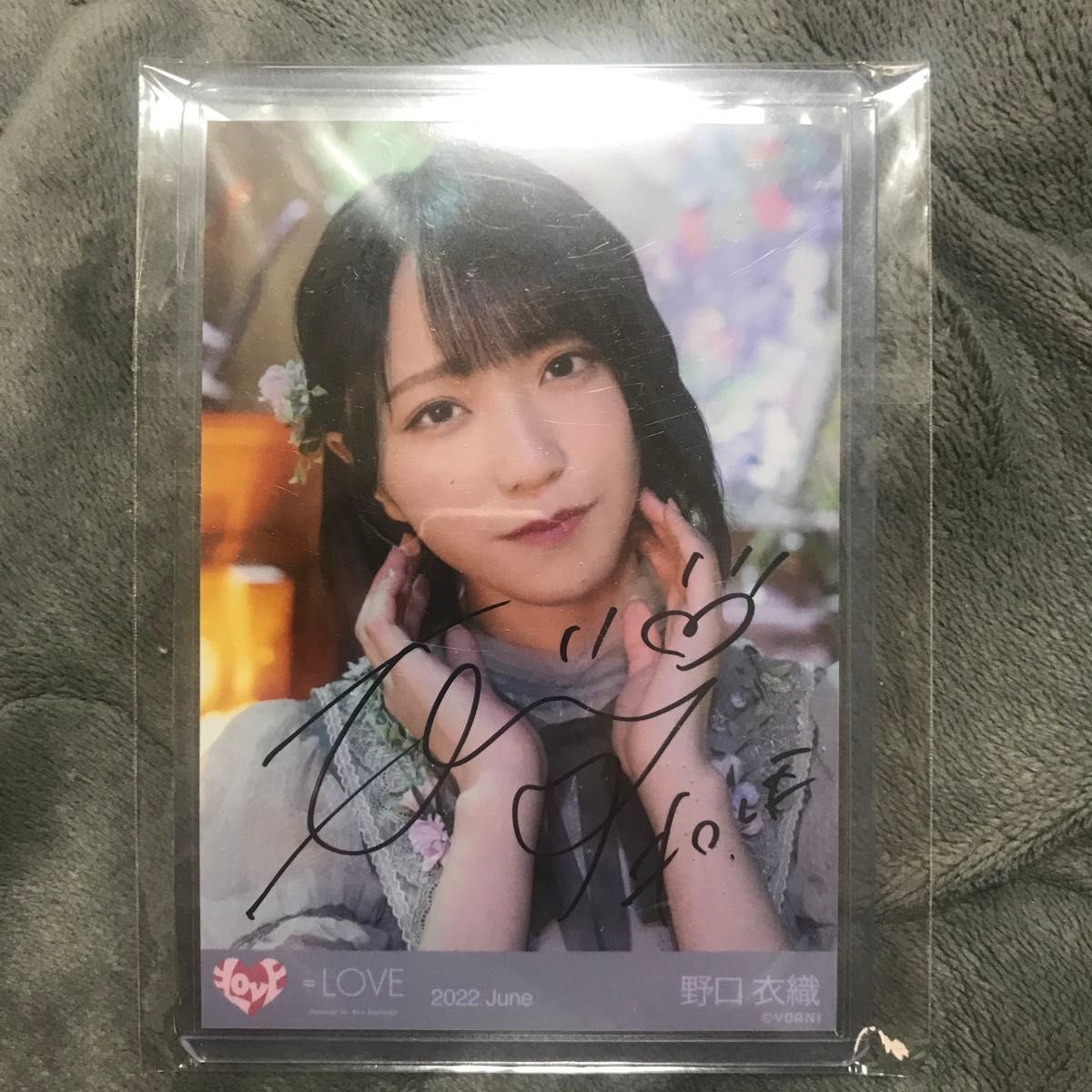イコラブ 野口衣織 直筆生写真 =LOVE｜Yahoo!フリマ（旧PayPayフリマ）