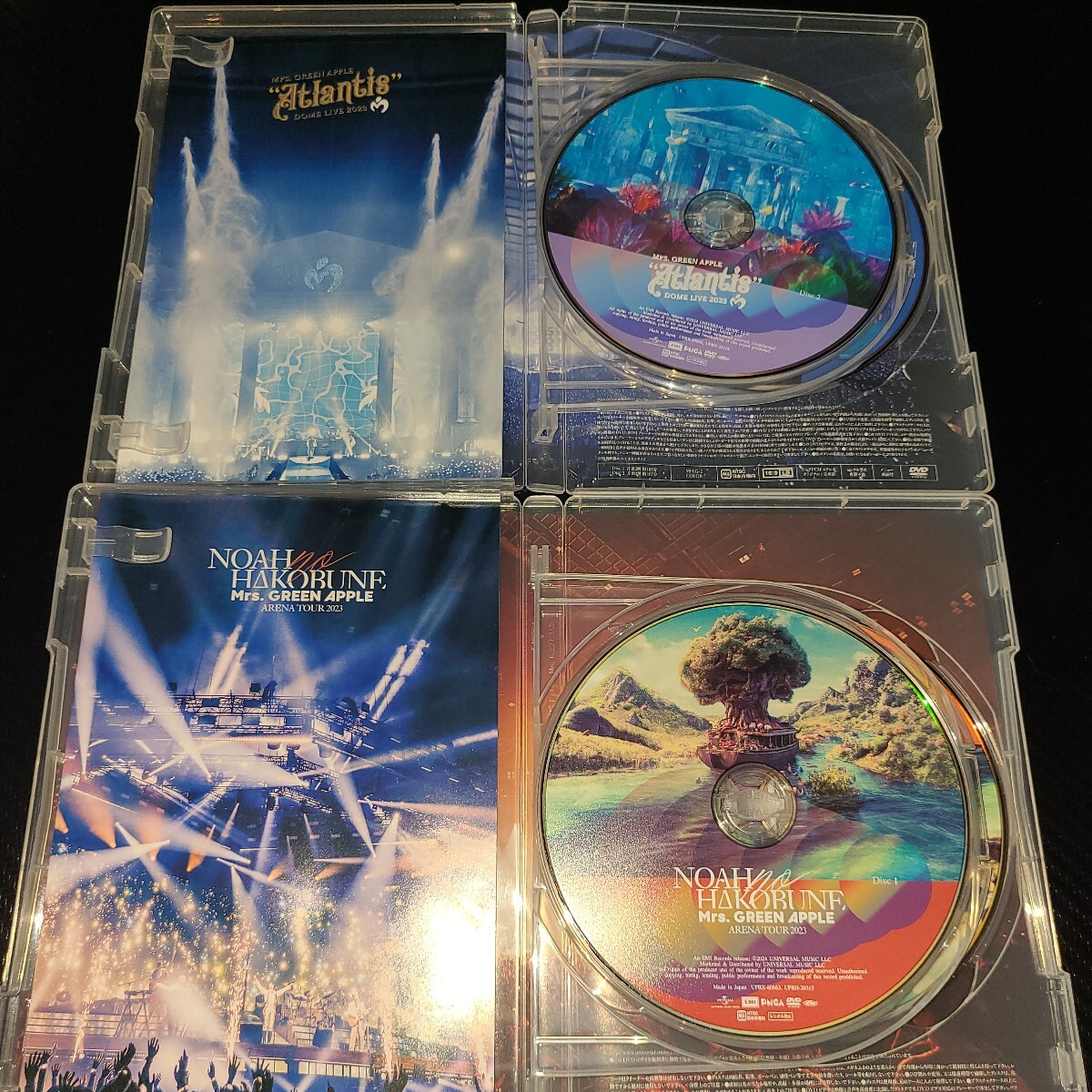完全生産限定盤【DVD】Mrs GREEN APPLE 2023 COMPLETE BOX【4DVD +