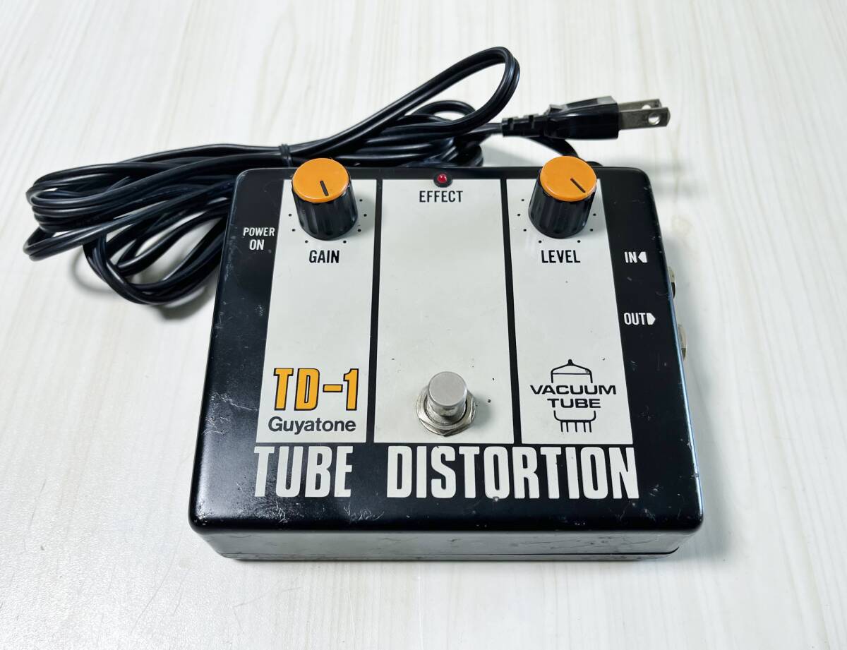 即決 Guyatone TD-1 日本製 真空管 Tube Distortion ディストーション