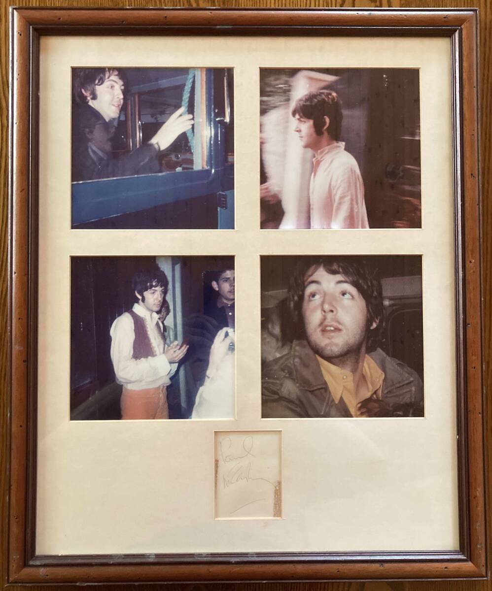 Paul McCartney直筆サイン（鑑定書付き）