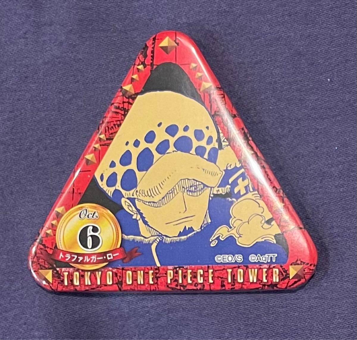 ワンピース トンガリバースデー 缶バッジ ボン クレー 東京ワンピース