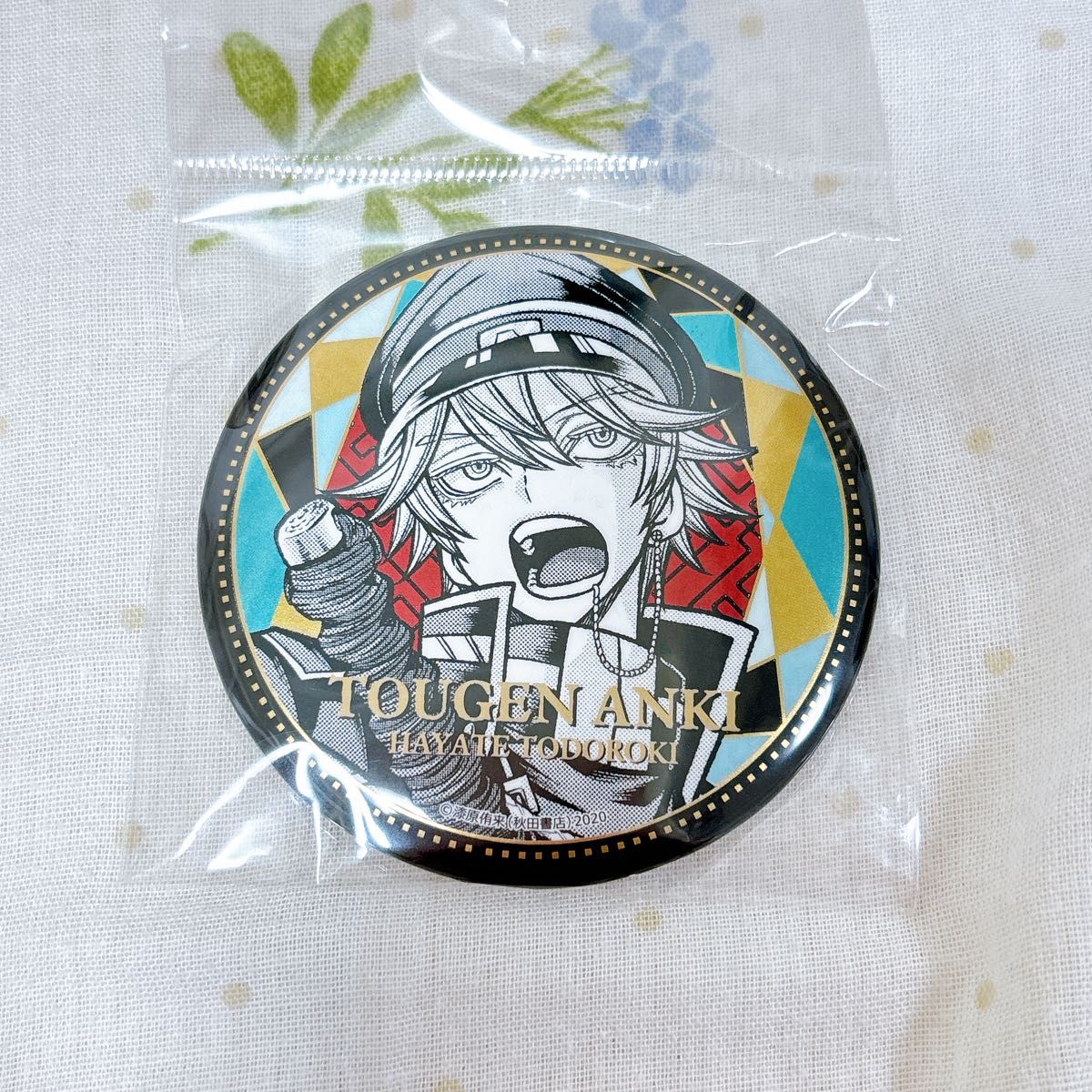 桃源暗鬼 マンガ展 メタリック缶バッジ 等々力颯10点セット 桃源暗鬼